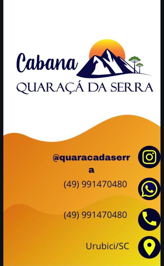 Cabana Quaraçá da Serra Urubici Extérieur photo