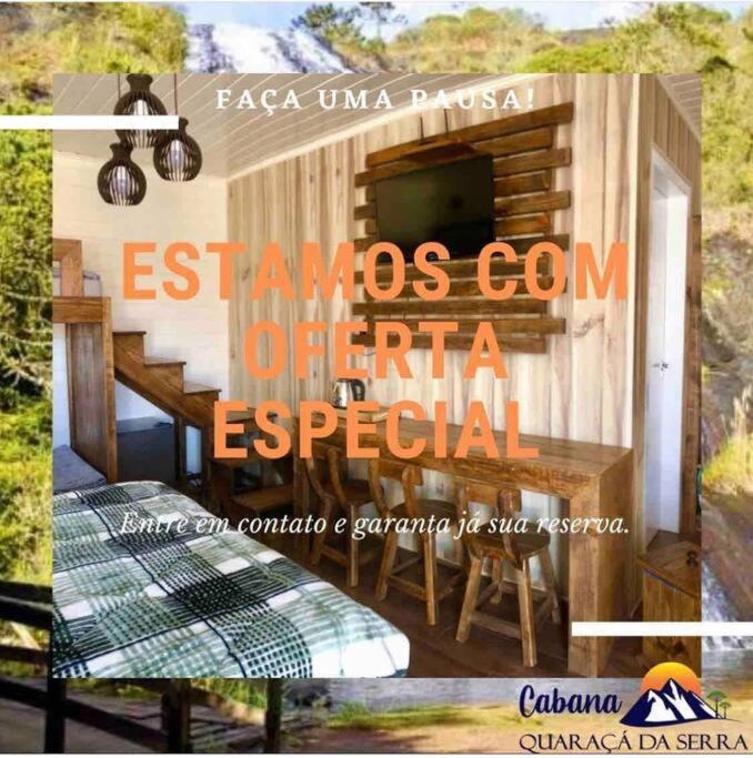 Cabana Quaraçá da Serra Urubici Extérieur photo
